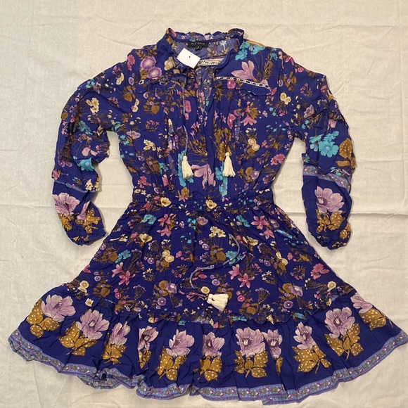 Aly Daly Bohemian Floral Print Mini Dress - Picture 9 of 15